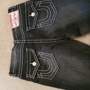 True religion black jeans